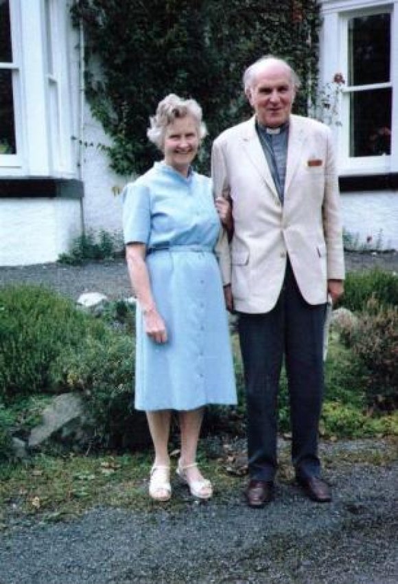 The Rev. Harry Fletcher with his wife Doreen