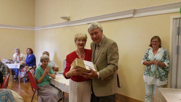 2016 Lydia Knott retires from being the Parish Clerk, Responsible Finance Officer and Registrar for Burials for 45 years.